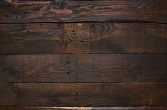 De donkere bruine rustieke oude achtergrond van schuur houten planken Royalty-vrije Stock Afbeelding