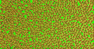 De euro, heel wat goud dobbelt met euro valutasymbool op het gezicht die neer op het chroma zeer belangrijke groene scherm vallen royalty-vrije illustratie De euro, heel wat goud dobbelt met euro valutasymbool op het gezicht die neer op het chroma zeer belangrijke groene scherm vallen royalty-vrije illustratie