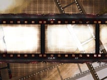 De filmaffiche van Grunge stock afbeeldingen De filmaffiche van Grunge stock afbeeldingen