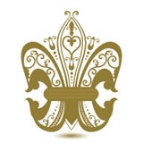 de fleur lis богато украшенный иллюстрация штока de fleur lis богато украшенный иллюстрация штока