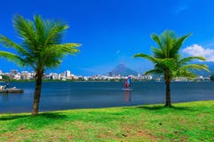 de Freitas janeiro lagoa Rio Rodrigo obraz royalty free de Freitas janeiro lagoa Rio Rodrigo obraz royalty free