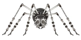 De futuristische spin van de Steampunkstijl Stock Fotografie De futuristische spin van de Steampunkstijl Stock Fotografie