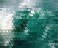 De groene driehoeks lage veelhoekige stijl als achtergrond en de geometrisch ontwerpgradiënt kleuren voor uw achtergrondontwerp royalty-vrije illustratie De groene driehoeks lage veelhoekige stijl als achtergrond en de geometrisch ontwerpgradiënt kleuren voor uw achtergrondontwerp royalty-vrije illustratie