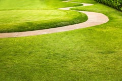 De groene sport van de golfcursus, golfing vakantie royalty-vrije stock afbeelding De groene sport van de golfcursus, golfing vakantie royalty-vrije stock afbeelding
