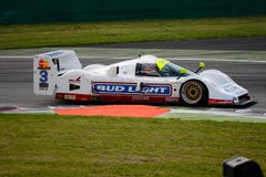 1991 de Groep C van Jaguar XJR16 IMSA Prototype in Monza Stock Afbeelding