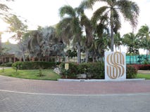 De gronden van het Sonestahotel royalty-vrije stock afbeeldingen De gronden van het Sonestahotel royalty-vrije stock afbeeldingen