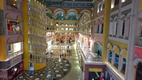 De Grote Wandelgalerij Grotere Noida van Venetië stock afbeelding De Grote Wandelgalerij Grotere Noida van Venetië stock afbeelding
