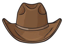 De hoed van de cowboy stock illustratie De hoed van de cowboy stock illustratie
