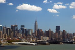 De horizon van New York stock foto's De horizon van New York stock foto's