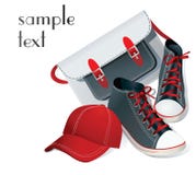 De jeugdreeks toebehoren voor meisjes Vector stock illustratie De jeugdreeks toebehoren voor meisjes Vector stock illustratie
