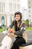 De jongen van de fietser royalty-vrije stock afbeelding De jongen van de fietser royalty-vrije stock afbeelding