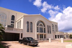 De Kathedraal van Guam Agana Stock Foto De Kathedraal van Guam Agana Stock Foto
