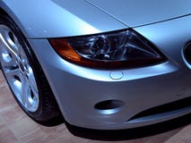 De koplamp van BMW Z4 De koplamp van BMW Z4