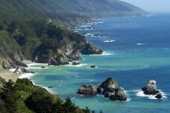 De Kust van Californië stock foto De Kust van Californië stock foto