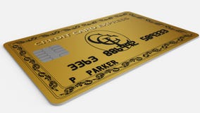 De la tarjeta de crédito ilustración del vector De la tarjeta de crédito ilustración del vector