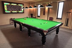 De lijst van de snooker royalty-vrije stock afbeelding De lijst van de snooker royalty-vrije stock afbeelding