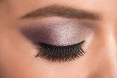 De Make-up van het oog royalty-vrije stock foto's De Make-up van het oog royalty-vrije stock foto's