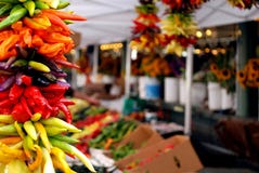 De Markt van landbouwers stock foto De Markt van landbouwers stock foto