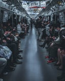 De metro van Tokyo stock afbeeldingen De metro van Tokyo stock afbeeldingen