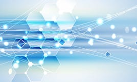 De nieuwe toekomstige abstracte achtergrond van het technologieconcept royalty-vrije illustratie De nieuwe toekomstige abstracte achtergrond van het technologieconcept royalty-vrije illustratie