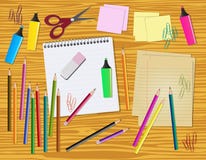 De nouveau à l'école illustration de vecteur De nouveau à l'école illustration de vecteur