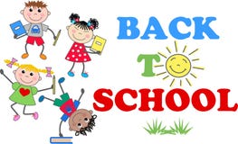 De nuevo a escuela libre illustration De nuevo a escuela libre illustration