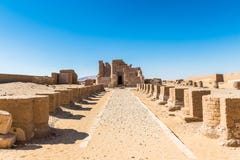De Oase van Dakhla, Egypte royalty-vrije stock afbeelding De Oase van Dakhla, Egypte royalty-vrije stock afbeelding
