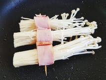 De paddestoel van baconang stock afbeeldingen De paddestoel van baconang stock afbeeldingen