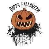 De partij van Halloween Hand getrokken illustratie van pompoen geïsoleerd Fr Royalty-vrije Stock Foto De partij van Halloween Hand getrokken illustratie van pompoen geïsoleerd Fr Royalty-vrije Stock Foto