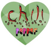 De peper van de Spaanse peper vector illustratie De peper van de Spaanse peper vector illustratie
