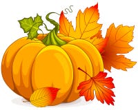 De Pompoen van de herfst geïsoleerd stock illustratie De Pompoen van de herfst geïsoleerd stock illustratie