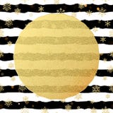 De prentbriefkaar van elegante en luxekerstmis met goud schittert de kaart van de foliegroet Zwarte strepen, sneeuwvlokken, het g stock illustratie De prentbriefkaar van elegante en luxekerstmis met goud schittert de kaart van de foliegroet Zwarte strepen, sneeuwvlokken, het g stock illustratie