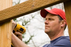 De projecten van de het huisreparatie van het manusje van alles stock afbeelding De projecten van de het huisreparatie van het manusje van alles stock afbeelding