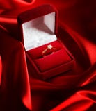 De Ring van de Diamant van het huwelijk