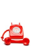 De rode telefoon van de manier Royalty-vrije Stock Afbeelding