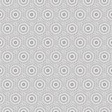 De samenvatting trekt van de de Cirkellijn van de Ornamentwerveling het Patroon Naadloze Vectorillustratie Als achtergrond Royalty-vrije Illustratie De samenvatting trekt van de de Cirkellijn van de Ornamentwerveling het Patroon Naadloze Vectorillustratie Als achtergrond Royalty-vrije Illustratie