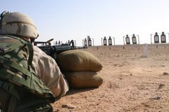 De Saoedi-arabische M4 Waaier van het Vuren royalty-vrije stock fotografie De Saoedi-arabische M4 Waaier van het Vuren royalty-vrije stock fotografie