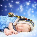 De slaap van de baby stock foto's De slaap van de baby stock foto's