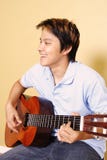 De speler van de gitaar royalty-vrije stock foto De speler van de gitaar royalty-vrije stock foto