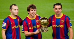 De Speler van de Wereld van FIFA van Messi De Speler van de Wereld van FIFA van Messi