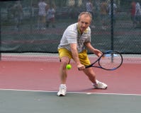 De speler van het tennis royalty-vrije stock foto De speler van het tennis royalty-vrije stock foto
