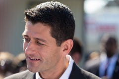 De Spreker van Paul Ryan de V.S. van Huis stock afbeeldingen De Spreker van Paul Ryan de V.S. van Huis stock afbeeldingen