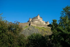 De stad van Edinburgh, Scoltland, het UK stock afbeelding De stad van Edinburgh, Scoltland, het UK stock afbeelding