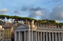 De Stad van Vatikaan, Rome, Italië stock afbeelding De Stad van Vatikaan, Rome, Italië stock afbeelding