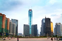 De stadsas van Guangzhou royalty-vrije stock fotografie De stadsas van Guangzhou royalty-vrije stock fotografie