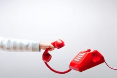 De telefoon van de handholding royalty-vrije stock afbeeldingen De telefoon van de handholding royalty-vrije stock afbeeldingen