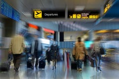De Terminal van de luchthaven stock afbeelding De Terminal van de luchthaven stock afbeelding