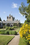 De tuinen van het Cawdorkasteel in Schotland stock afbeelding De tuinen van het Cawdorkasteel in Schotland stock afbeelding