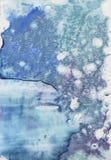De turkooise abstracte hand getrokken achtergrond van de waterverfplons Het schilderen textuur stylefish Gradiëntkleuren Regen sp stock illustratie De turkooise abstracte hand getrokken achtergrond van de waterverfplons Het schilderen textuur stylefish Gradiëntkleuren Regen sp stock illustratie
