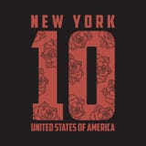 De typografie van New York, de Verenigde Staten van Amerika voor ontwerp Royalty-vrije Stock Foto De typografie van New York, de Verenigde Staten van Amerika voor ontwerp Royalty-vrije Stock Foto